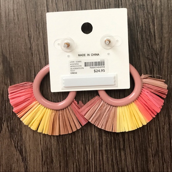 Lane Bryant Beaded/ Tassel Earrings - Picture 3 of 3